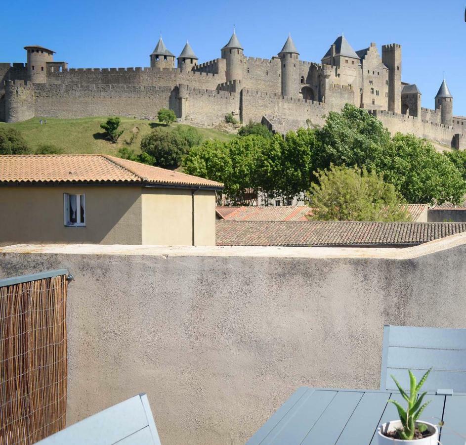 La Terrasse De Jules Appartement Carcassonne Buitenkant foto